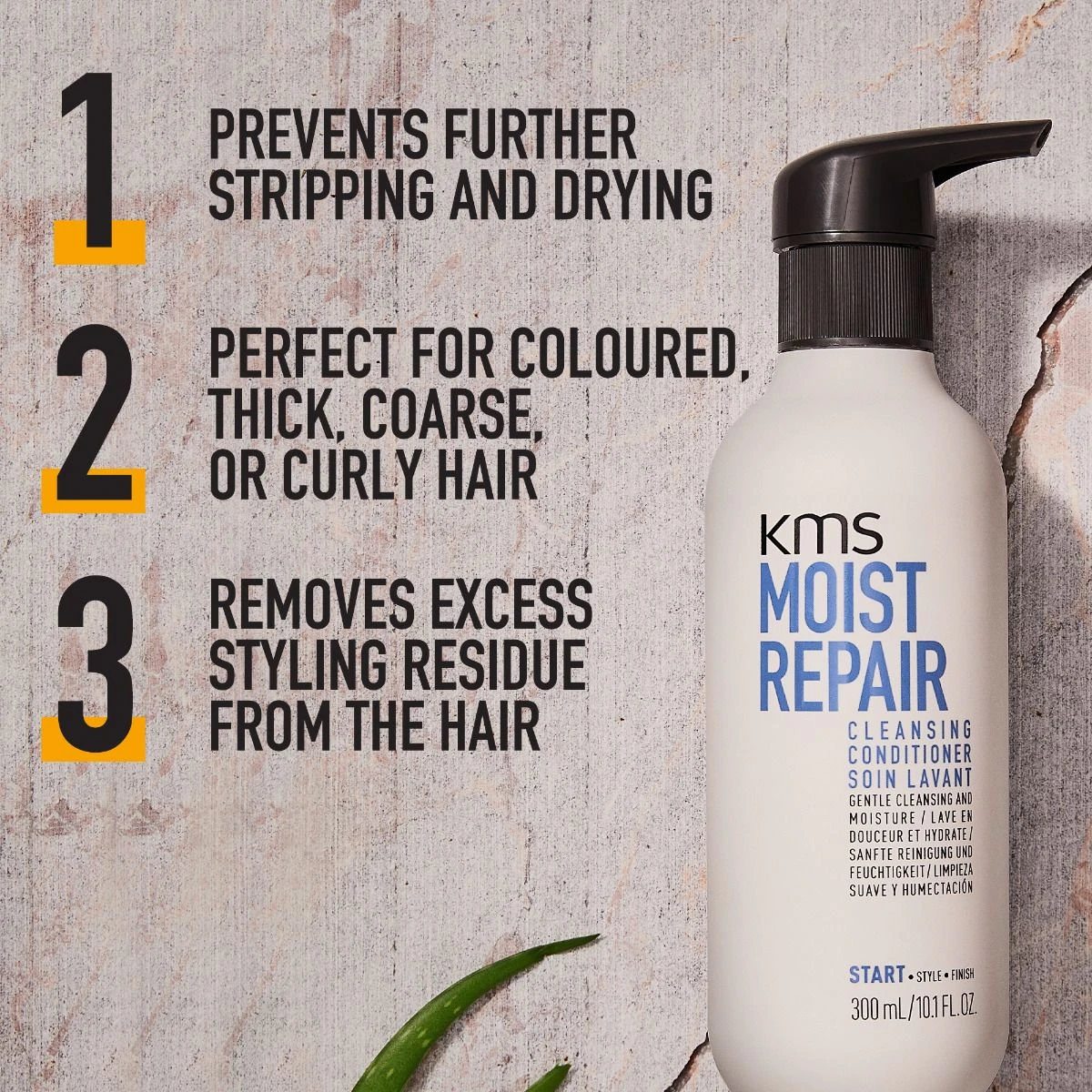 KMS MoistRepair Cleansing Conditioner 300ml 4 KMS MoistRepair Cleansing Conditioner 300ml - Afbeelding 4