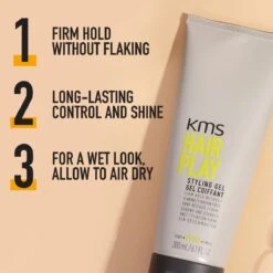 KMS HairPlay Styling Gel 200ml -Winkel Voor Haarproducten 4044897370125 2