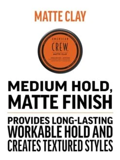 American Crew Matte Clay 85gr -Winkel Voor Haarproducten american crew matte clay 85gr sfeer 3
