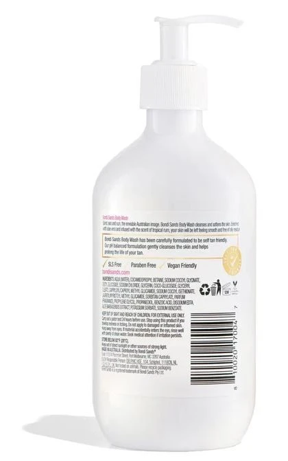 Bondi Sands Body Wash Tropical Rum 500ml 2 Bondi Sands Body Wash Tropical Rum 500ml - Afbeelding 2