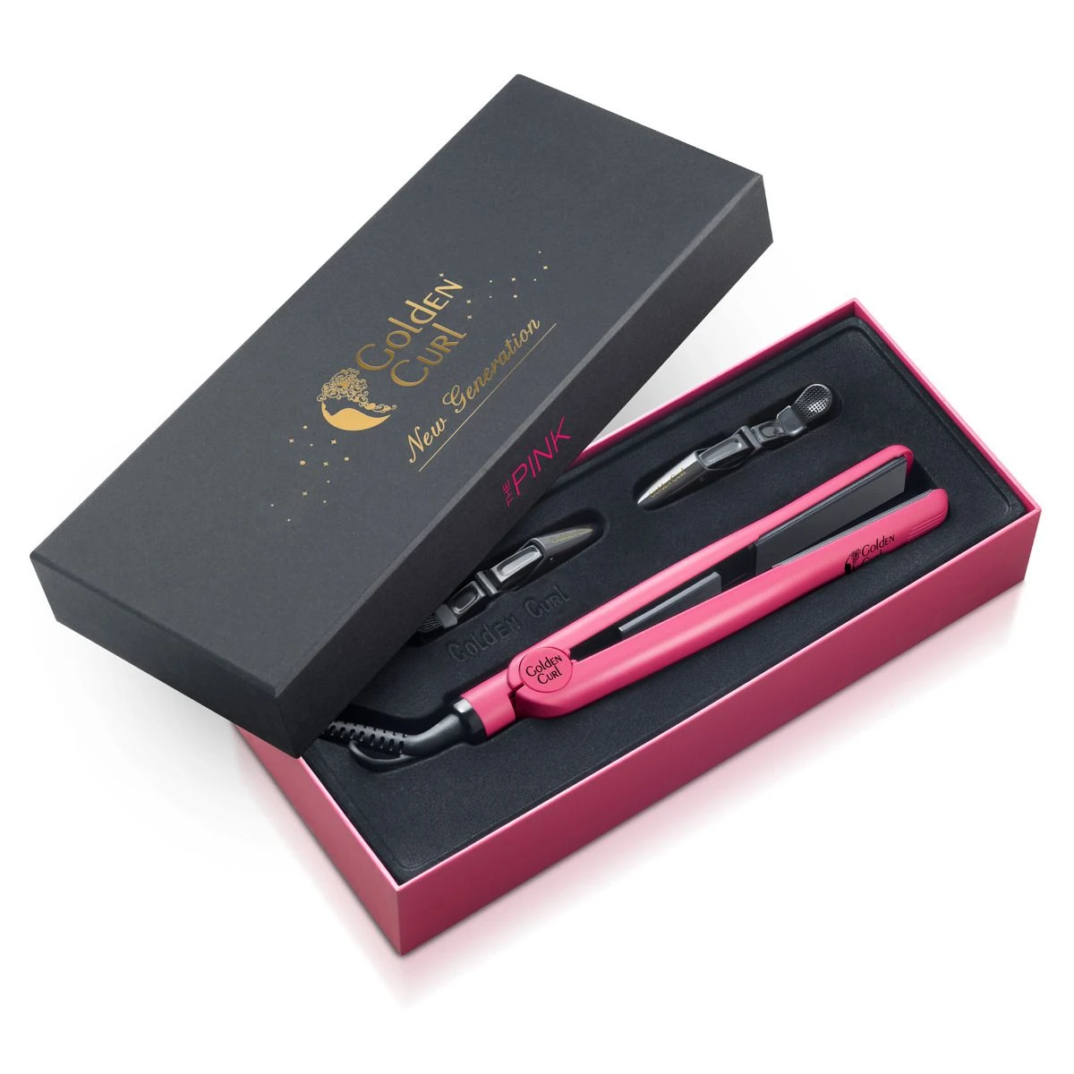 Golden Curl Titanium Straightener The Pink 4 Golden Curl Titanium Straightener The Pink - Afbeelding 4