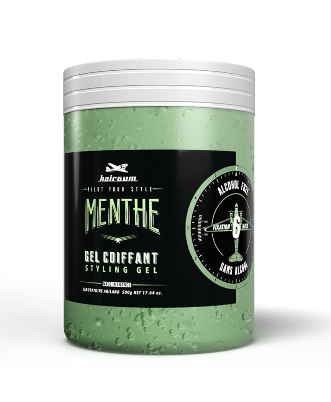 Hairgum Mint Fixing Gel - Alcohol Free 500gr 1 Hairgum Mint Fixing Gel - Alcohol Free 500gr