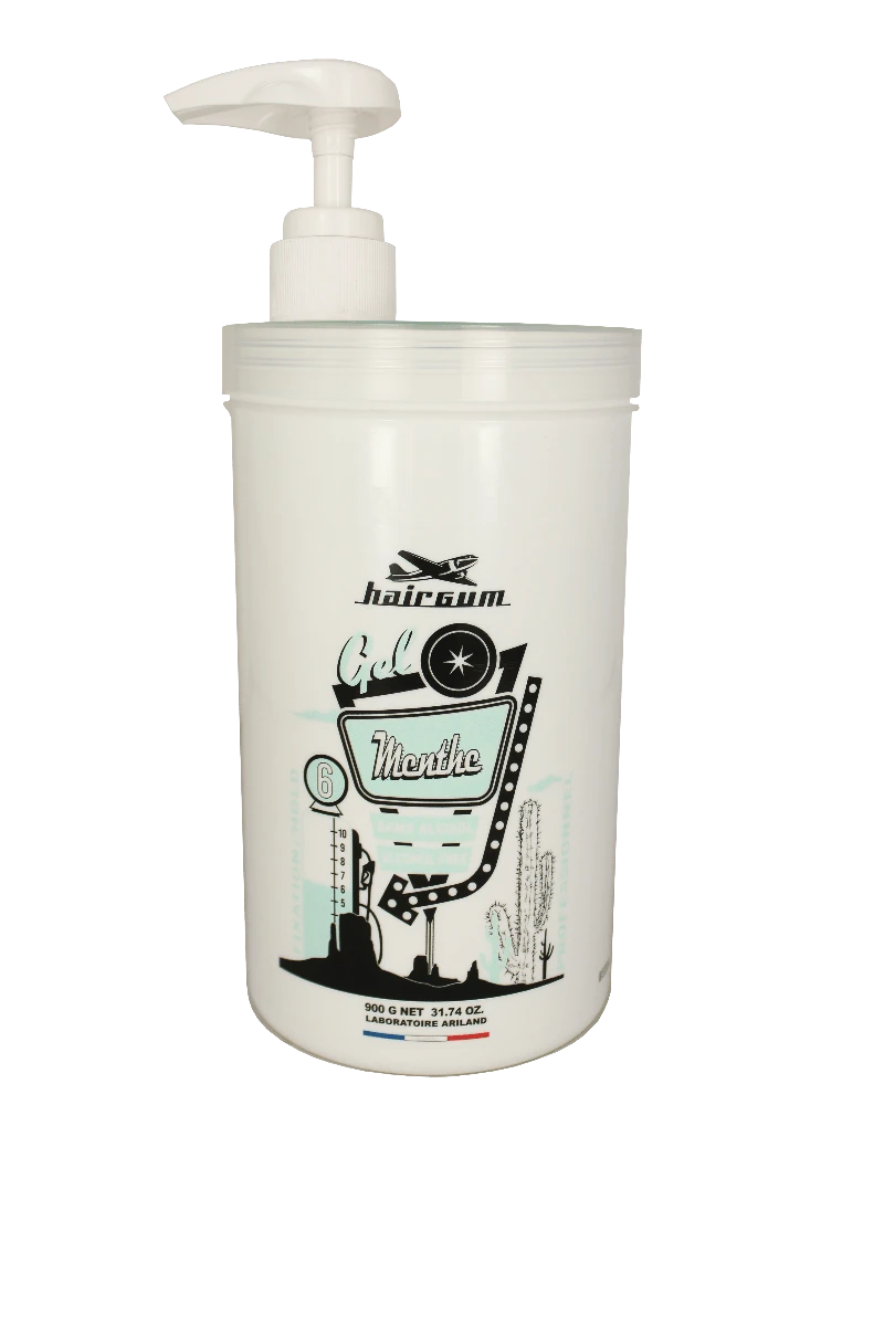 Hairgum Mint Fixing Gel - Alcohol Free 900gr 1 Hairgum Mint Fixing Gel - Alcohol Free 900gr