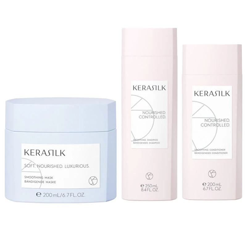 Pluizig Haar Pakket Kerasilk Smoothing 1 Pluizig Haar Pakket Kerasilk Smoothing