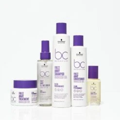 Schwarzkopf BC Frizz Away Treatment 200ml -Winkel Voor Haarproducten skp bc bonacure pdp frizz away range flatlay 900x900
