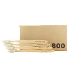ShampooBars Bamboe Tandenborstels (4 Stuks)