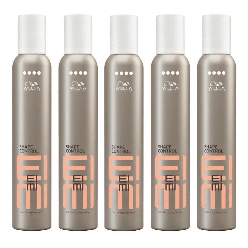 5x Wella EIMI Shape Control Mousse 300ml 1 5x Wella EIMI Shape Control Mousse 300ml