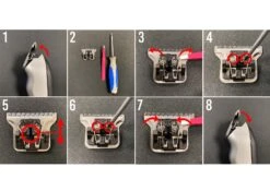 Kyone Snijkop Stainless Steel Vintage Zero Trimmer -Winkel Voor Haarproducten zero blade explanation